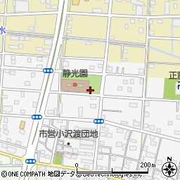 静岡県浜松市中央区小沢渡町1306周辺の地図