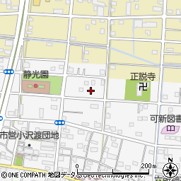 静岡県浜松市中央区小沢渡町1246周辺の地図