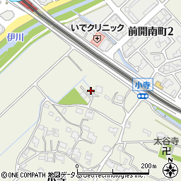 兵庫県神戸市西区伊川谷町小寺12周辺の地図