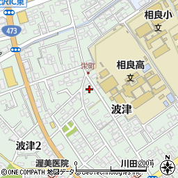 高塚米店周辺の地図