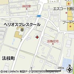 静岡県浜松市中央区法枝町56周辺の地図