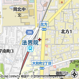 中国銀行法界院支店周辺の地図