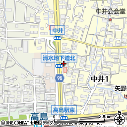 岡山平成薬局周辺の地図
