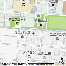 静岡県浜松市中央区小沢渡町256周辺の地図