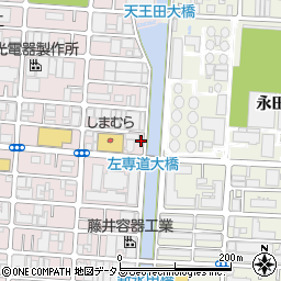 友松シール印刷周辺の地図