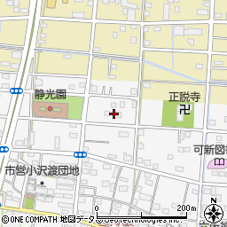静岡県浜松市中央区小沢渡町1245周辺の地図