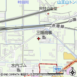 岡山県岡山市東区宍甘207周辺の地図
