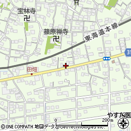 静岡県浜松市中央区篠原町4009周辺の地図