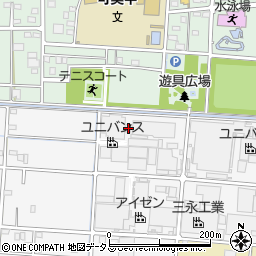 静岡県浜松市中央区小沢渡町29周辺の地図