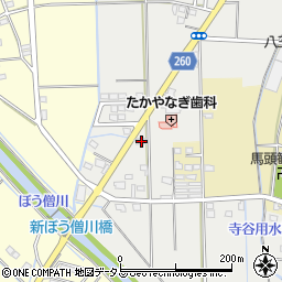 静岡県磐田市千手堂540周辺の地図