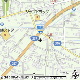 静岡県浜松市中央区篠原町21972周辺の地図
