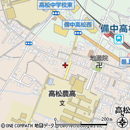 岡山県岡山市北区高松原古才177周辺の地図