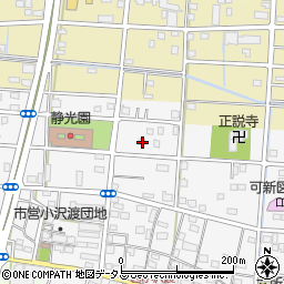 静岡県浜松市中央区小沢渡町1240周辺の地図