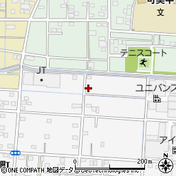 静岡県浜松市中央区小沢渡町73周辺の地図