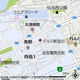 秀野第二住宅周辺の地図