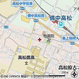 岡山県岡山市北区高松原古才280周辺の地図