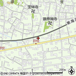 静岡県浜松市中央区篠原町4019周辺の地図