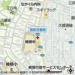 桃江橋周辺の地図