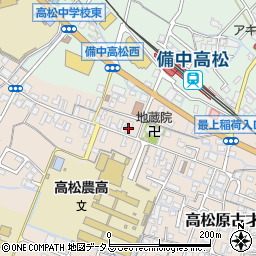 岡山県岡山市北区高松原古才279周辺の地図