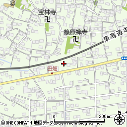 静岡県浜松市中央区篠原町4017周辺の地図