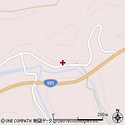 島根県益田市美都町丸茂188周辺の地図