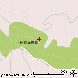 フルーツの森 平田観光農園周辺の地図