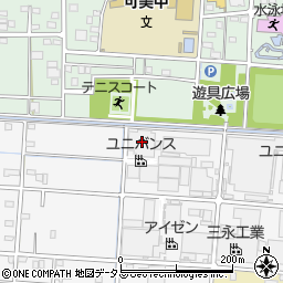 静岡県浜松市中央区小沢渡町30周辺の地図