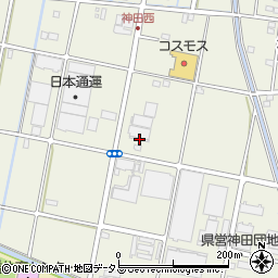 静岡県浜松市中央区神田町1160周辺の地図