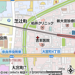 インペリアル奈良大宮周辺の地図