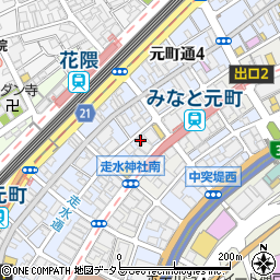 株式会社矢内商店　本店周辺の地図