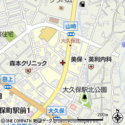 姫路信用金庫大久保支店周辺の地図