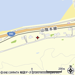 島根県益田市高津町163周辺の地図