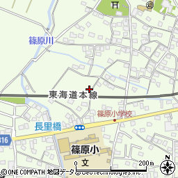 静岡県浜松市中央区篠原町9614周辺の地図
