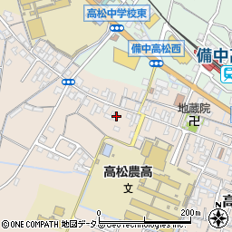 岡山県岡山市北区高松原古才183周辺の地図
