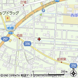 静岡県浜松市中央区篠原町21829周辺の地図