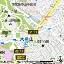神戸文化服装学院周辺の地図