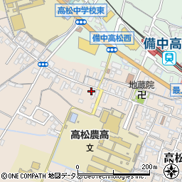 岡山県岡山市北区高松原古才178周辺の地図