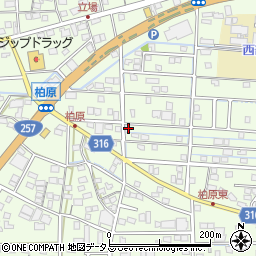 静岡県浜松市中央区篠原町21831周辺の地図