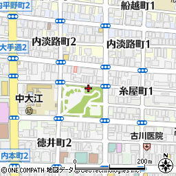 中大江公園集会所周辺の地図