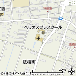 静岡県浜松市中央区法枝町116周辺の地図