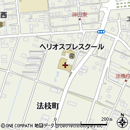 無憂樹学園朝田幼稚園周辺の地図