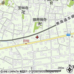 静岡県浜松市中央区篠原町4013周辺の地図