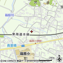 静岡県浜松市中央区篠原町9537周辺の地図