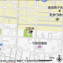 静岡県浜松市中央区小沢渡町1207周辺の地図