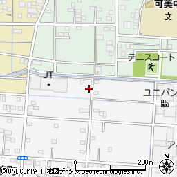 静岡県浜松市中央区小沢渡町124周辺の地図