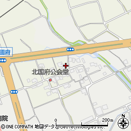 岡山県総社市総社1736周辺の地図