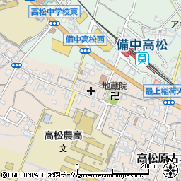 岡山県岡山市北区高松原古才281周辺の地図