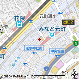 無量壽寺神戸別院周辺の地図