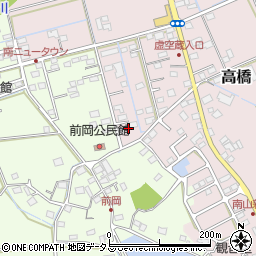 静岡県菊川市高橋3841周辺の地図