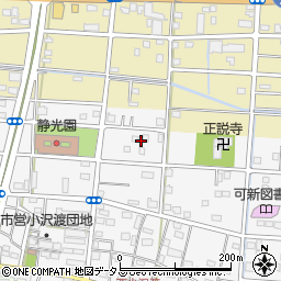 静岡県浜松市中央区小沢渡町1244周辺の地図